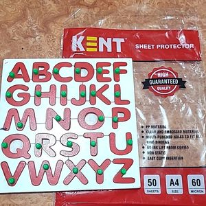 Kent Sheet Protector ABC Toy And Learner