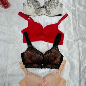 Combo Of 4 Imported Designer Bra