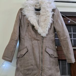 Women's Korean Leather Fur Winter Coat