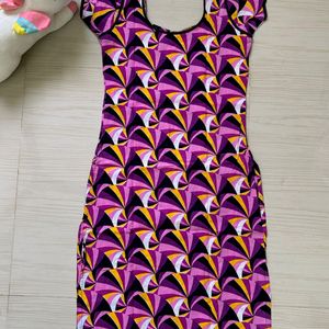 Multicolored Fitted Cotton Kurti