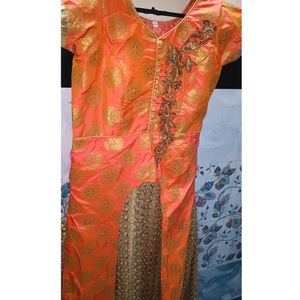 Today's Offer L-Size Ethnic Gown For Women