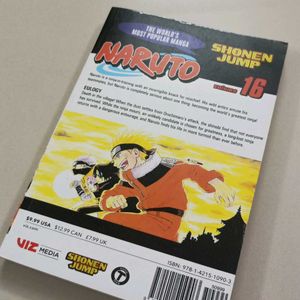 Naruto Volume 16 Manga Anime