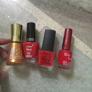 Combo Of 4 Nail Paint