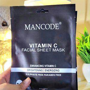 Mancode Vitamin C Sheet Mask