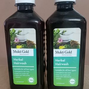 Mukti Gold Herbal Hairwash