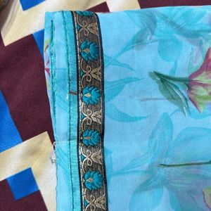 Flowers Print Sarees Combo