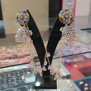 Oxidised Earrings Combo (Set 2)+ 1 Pcs Tana