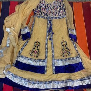 Gown With Dupatta