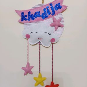 Baby Name Decoration Wall Hanging Kid's