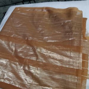 Vintage Saree New Without Tag Light Brown