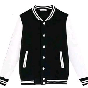 Varsity Jacket Black New