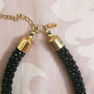 Black glittery necklace from Next UK