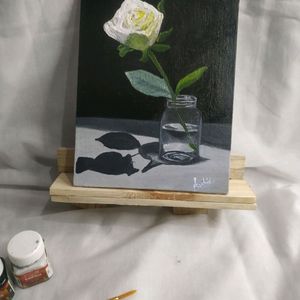 Rose canvas painting combo