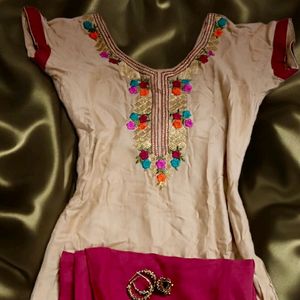 Kurta Pant Dupatta 3pc Set