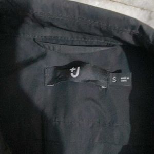 Black Windbreaker Jacket