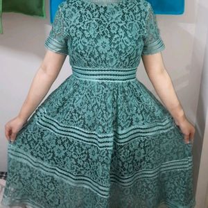 Green Lace Dress