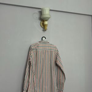 Vertical Striped (Dual Colored) Shirt in mint Cond