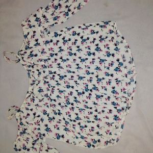 Forever 21 Flower Print Top