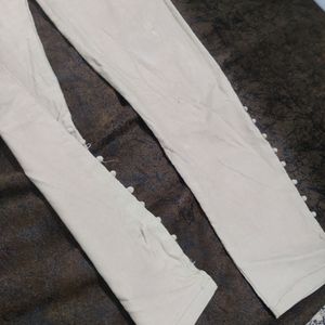 Beige Colour Pant For Women