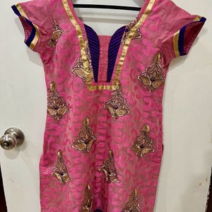 Pink Kurta Size M