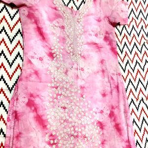 Pink Kurti