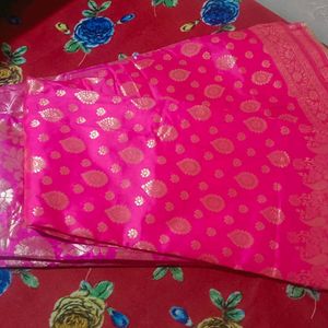 Pink Lover Saree Heavy