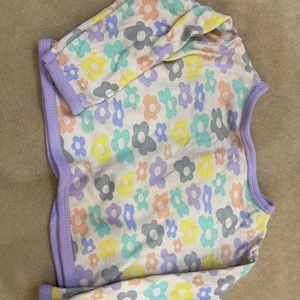 Full Sleeve Night Suit For Baby Girl