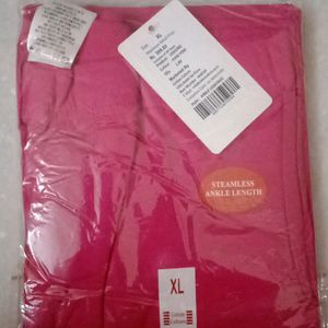 Cotton Culture Ankle Length Legging XL  Rani Pink