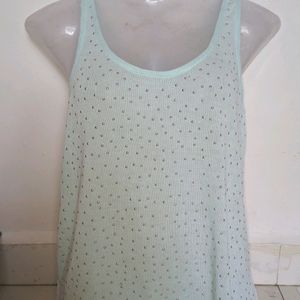 Light Green Cute Top