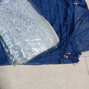 20+20 MTR Lace With 2 Dupatta