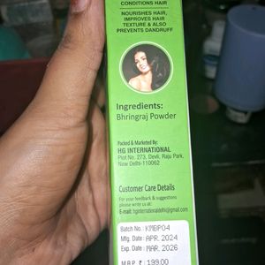 Bhringraj Powder ( Free Green Tea)