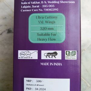 Wellwet Sanitary Pads 2 Box