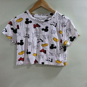 Minnie Mouse Crop Top! (Women)