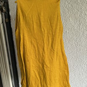 Yellow Strap Top