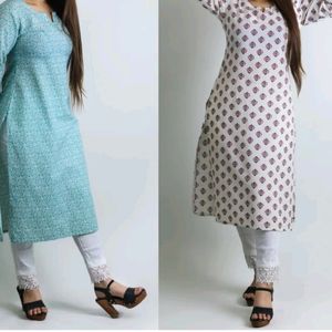 cotton kurtis combo