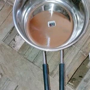 Brand New Steel Sauce Pan With Tag And Cover