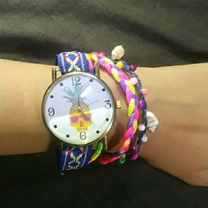 Women's Handmade Braided Boho Wrist Watch