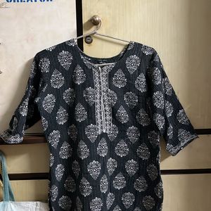 Black Short Kurti