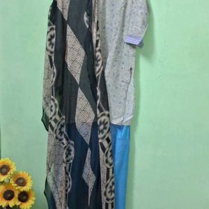 Kurta 💙🩵Salwar Dupatta Pickup 3