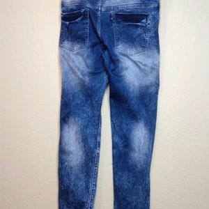 D&G Original Slim Fit Denim Distress Jeans For Men