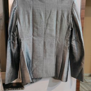 Grey Blazer Set