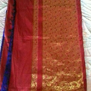 Pattu Saree With Jerry Borders, Palau.