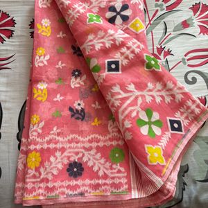 Cotton Jamdani Saree