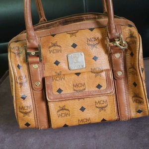 MCM Boston Hang Bag