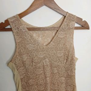 Net Emporio Khaki Colour Casual Top (Girl' s)