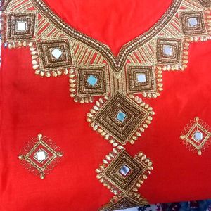 Unstitch Cotton With Bottom Dupatta Set