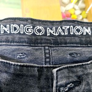 Indigo Nation Black Jeans