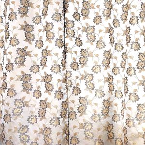 Golden Silk 7 Curtains 7ft And 5 Curtain 9 Ft