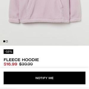 H&M Fleece Hoodie