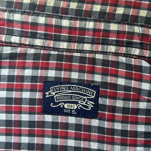 Flying Machine XL Men Check Shirt